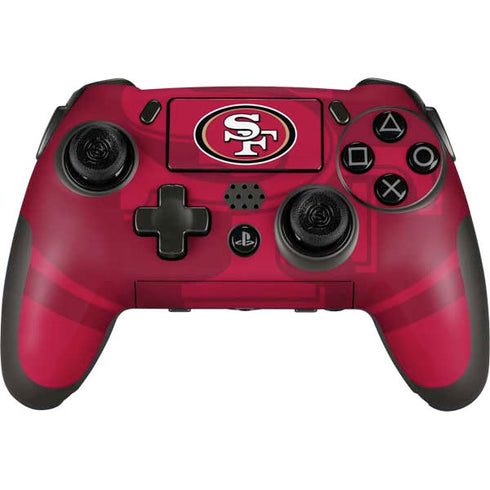 NFL San Francisco 49ers Double Vision PlayStation Scuf Vantage 2 Controller Skin